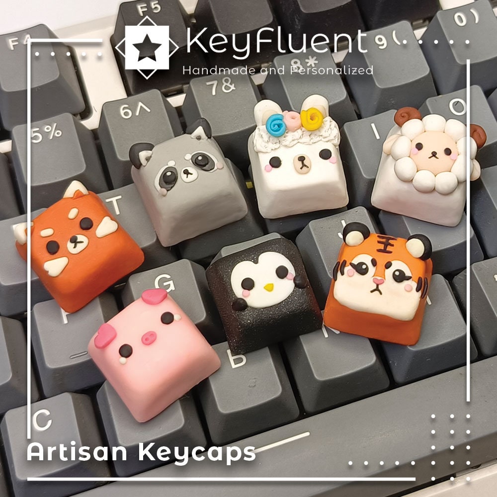 Artisan Keycap Animal Inspired - Etsy