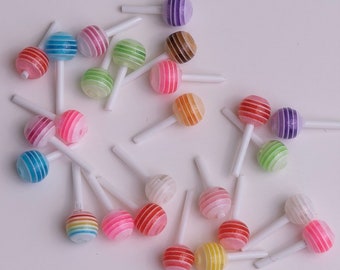 lollipop nail charms