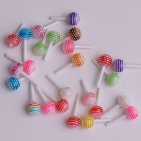Lollipop Nail Charms 