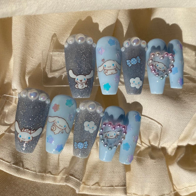 wholesale outlet cinnamoroll character sanrio press on