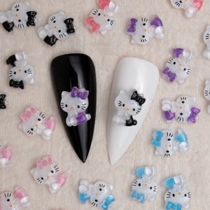 colgantes de uñas kawaii HK