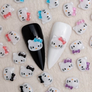 colgantes de uñas kawaii HK