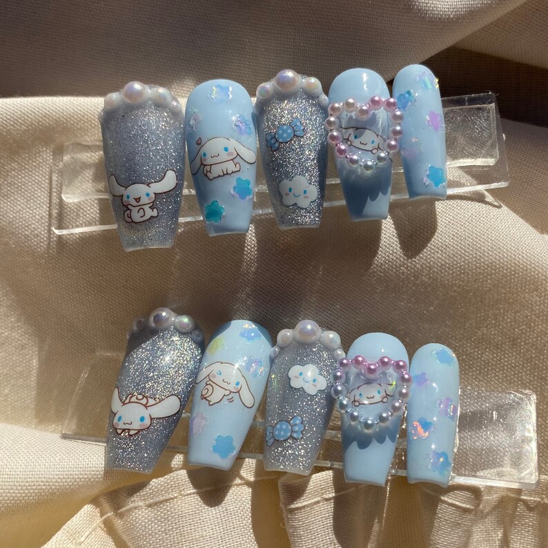wholesale outlet cinnamoroll character sanrio press on