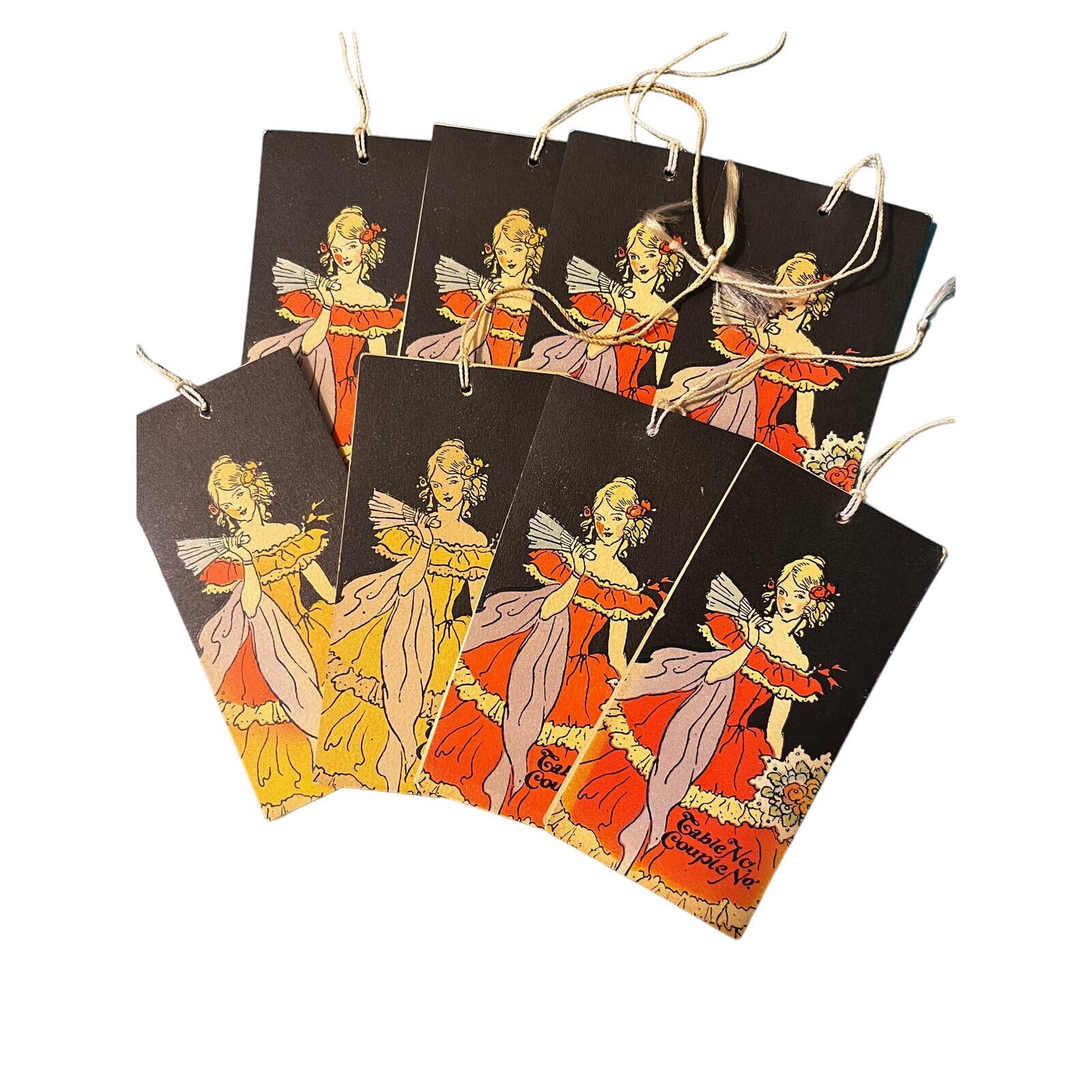 Colorful Unused 1930s Art Deco Bridge Tally Cards - Etsy