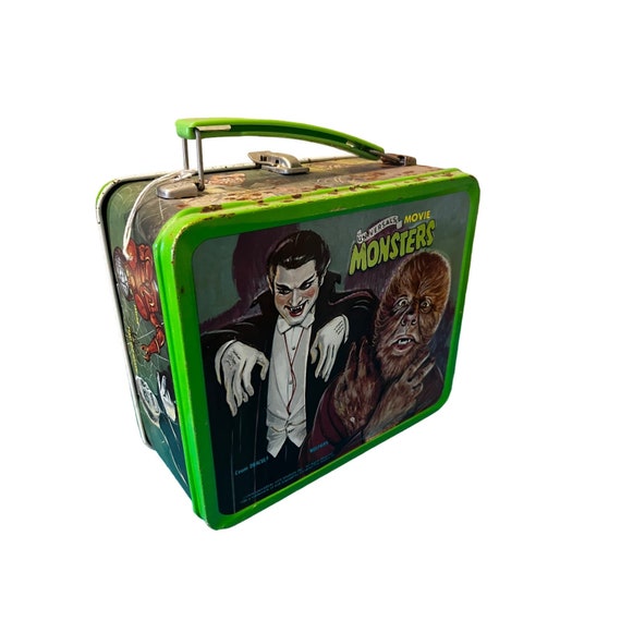 1979 Universal Movie Monsters Lunchbox & Thermos … - image 4