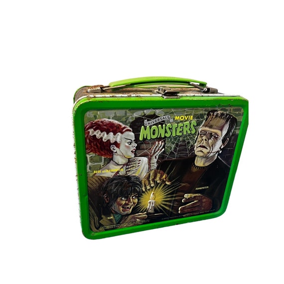 1979 Universal Movie Monsters Lunchbox & Thermos … - image 1