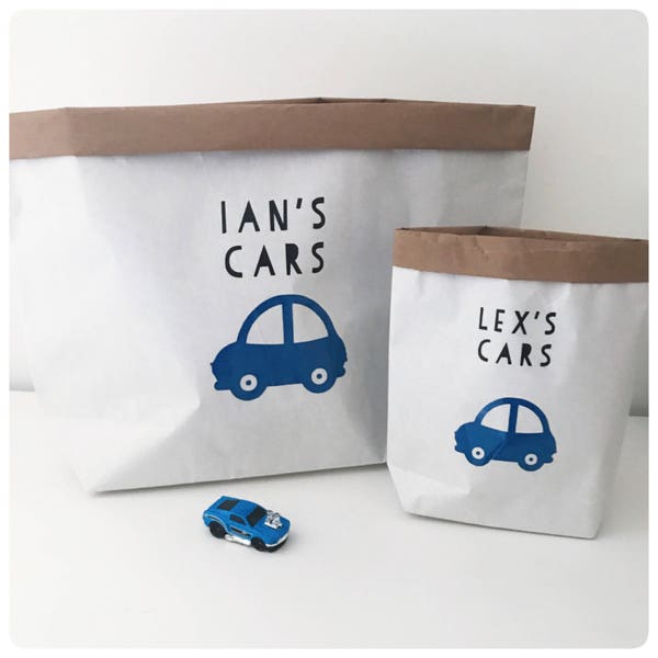 Toy Car Storage Etsy