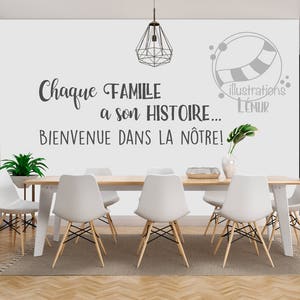 35in x 8in Every Family Has a Story Welcome to Ours Quote Vinyl Wall Decal Sticker Art Dark Gray Home Decor 35in x 8in Every Family Has a Story Welcome to Ours Quote Vinyl Wall Decal Sticker Art Dark Gray Home Decor