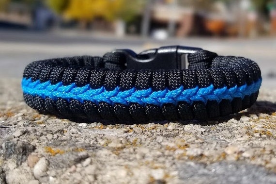 Buy Thin Line Fishtail Woven Paracord Survival Bracelet Tactical Stitched  Fishtail Micro Cord Online in India 
