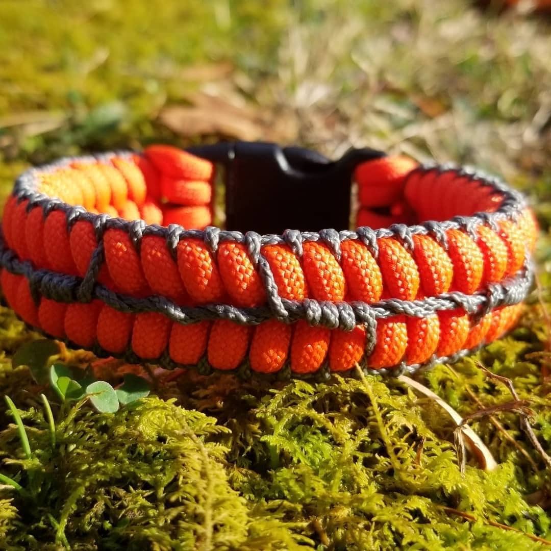 Custom Stitched Fishtail Paracord Bracelet (Solid Colors) – Surf