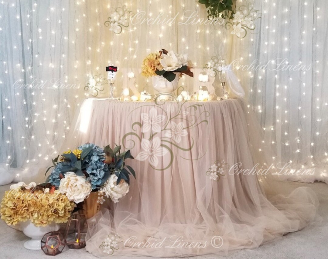 Chiffon Tischläufer Für Hochzeit, Dekoration Für Geburtstagsfeiern