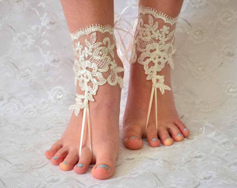 Coupon Code Free Shipping Bridal Sandals Ivory