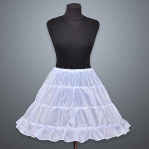 Short Petticoat Hoop Skirt for Cosplay Dress Crinoline Petticoat Lolita Petticoat image 5