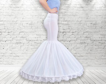 chinese dress ladies Mermaid Gown Floor-Length Petticoat – DUNTERY main image 0