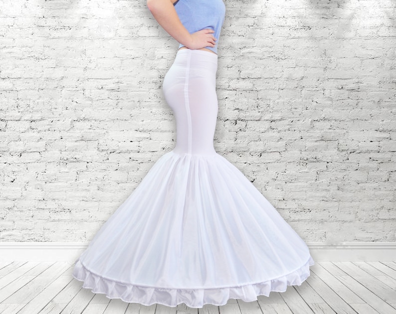 crinoline mermaid slip