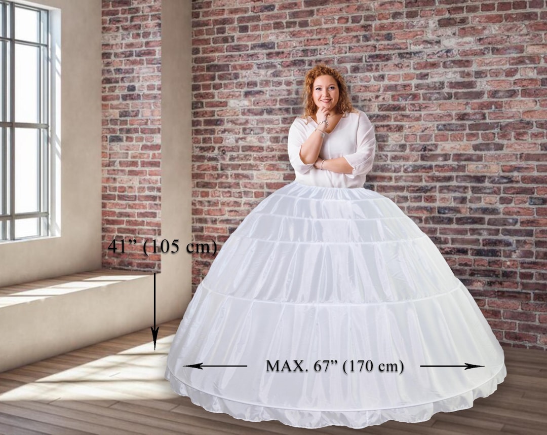 Skirt Pattern Costume Hoop Skirt Petticoat 1pc Victorian Cage