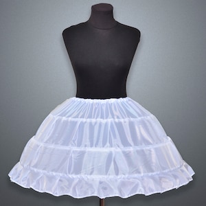 Short Petticoat Hoop Skirt for Cosplay Dress Crinoline Petticoat Lolita Petticoat image 4