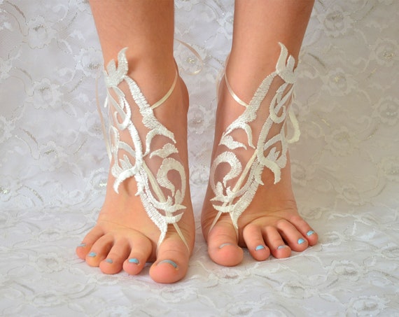 white beach wedding sandals