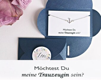 3x Geschenke: Möchtest Du meine Trauzeugin sein?