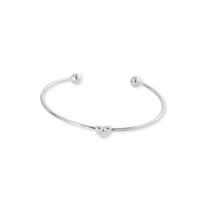 Elegante pulsera con forma de corazón en plata con envoltorio de regalo: regalo perfecto con amor, también en oro y oro rosa imagen 3