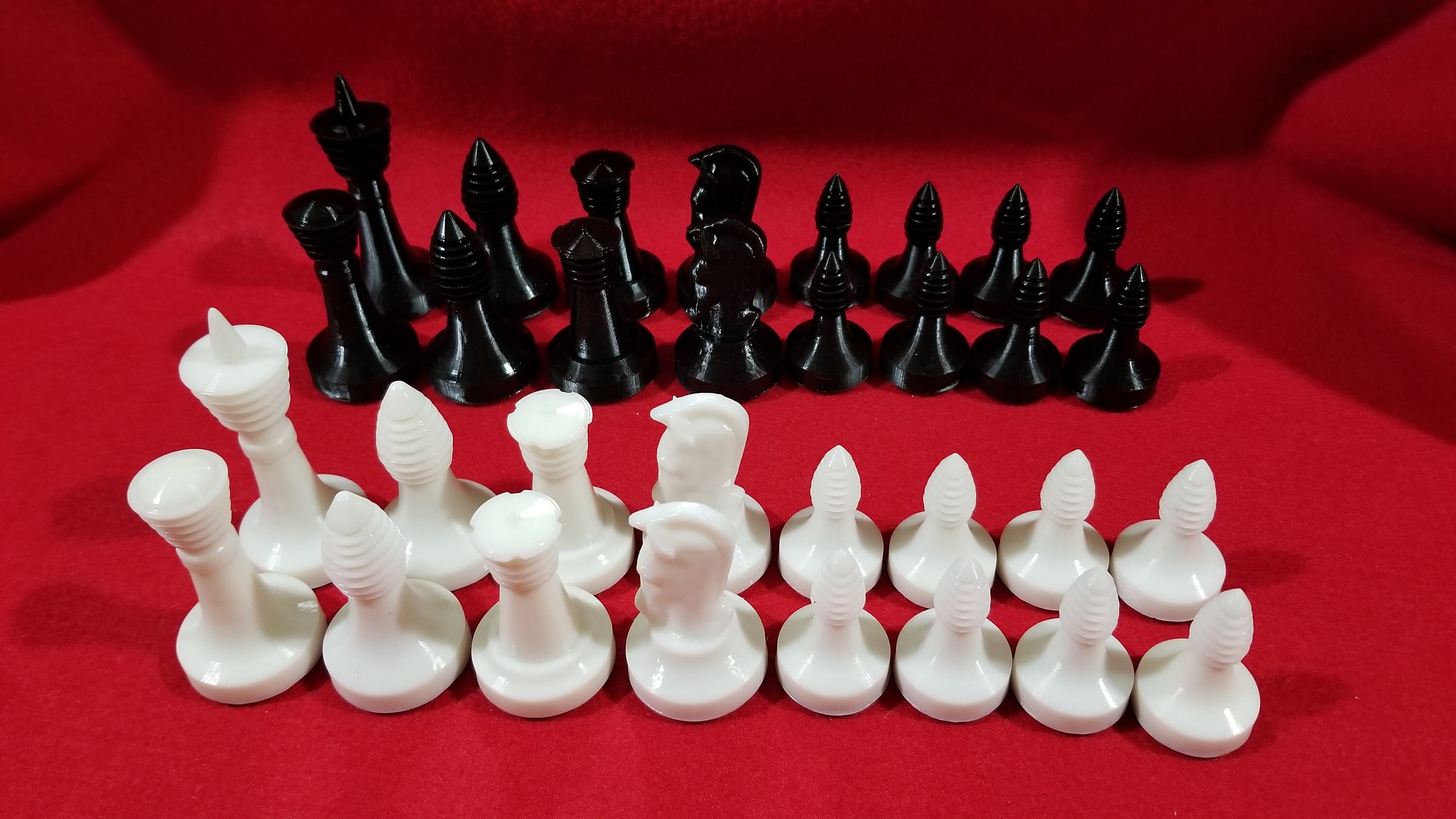 3D Printed Star Trek 3D Chess Set