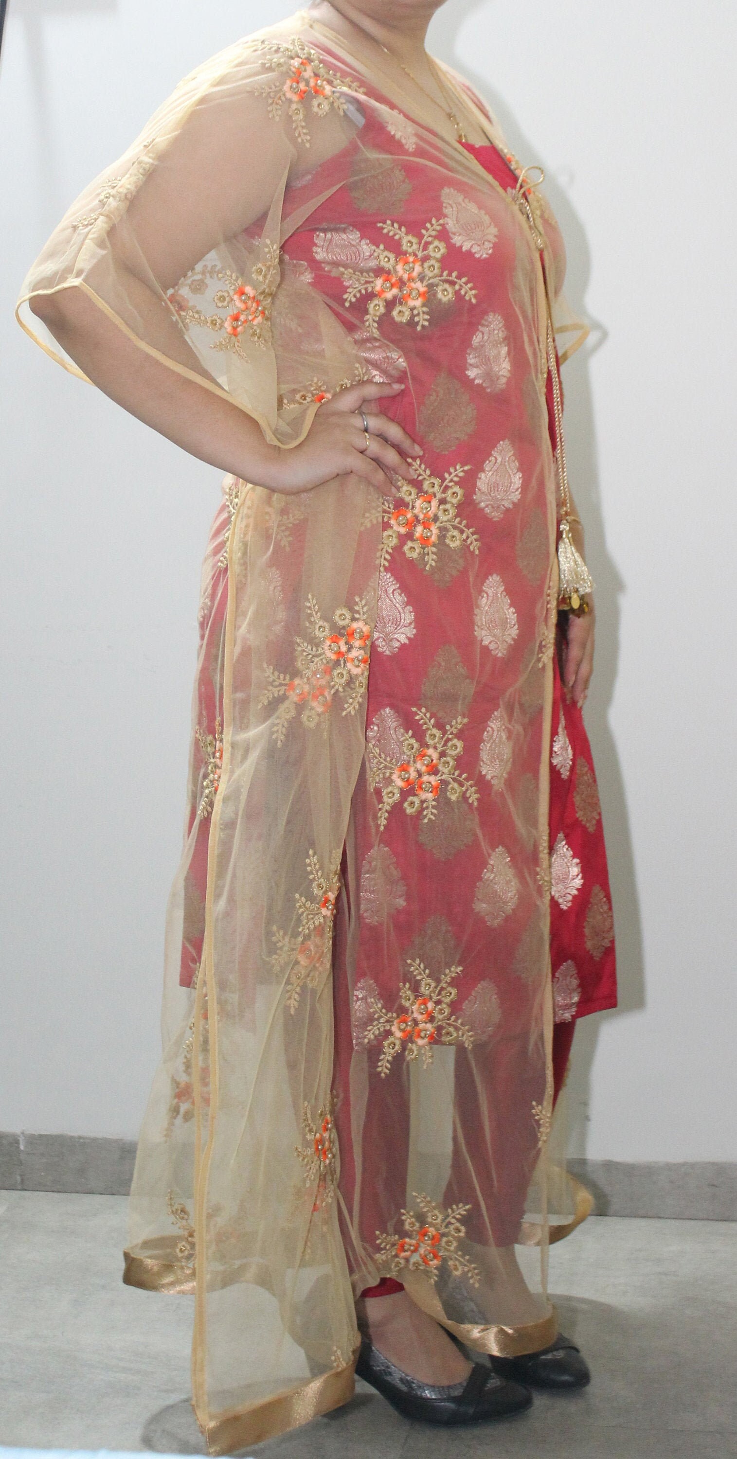 Long cape shrug clearance