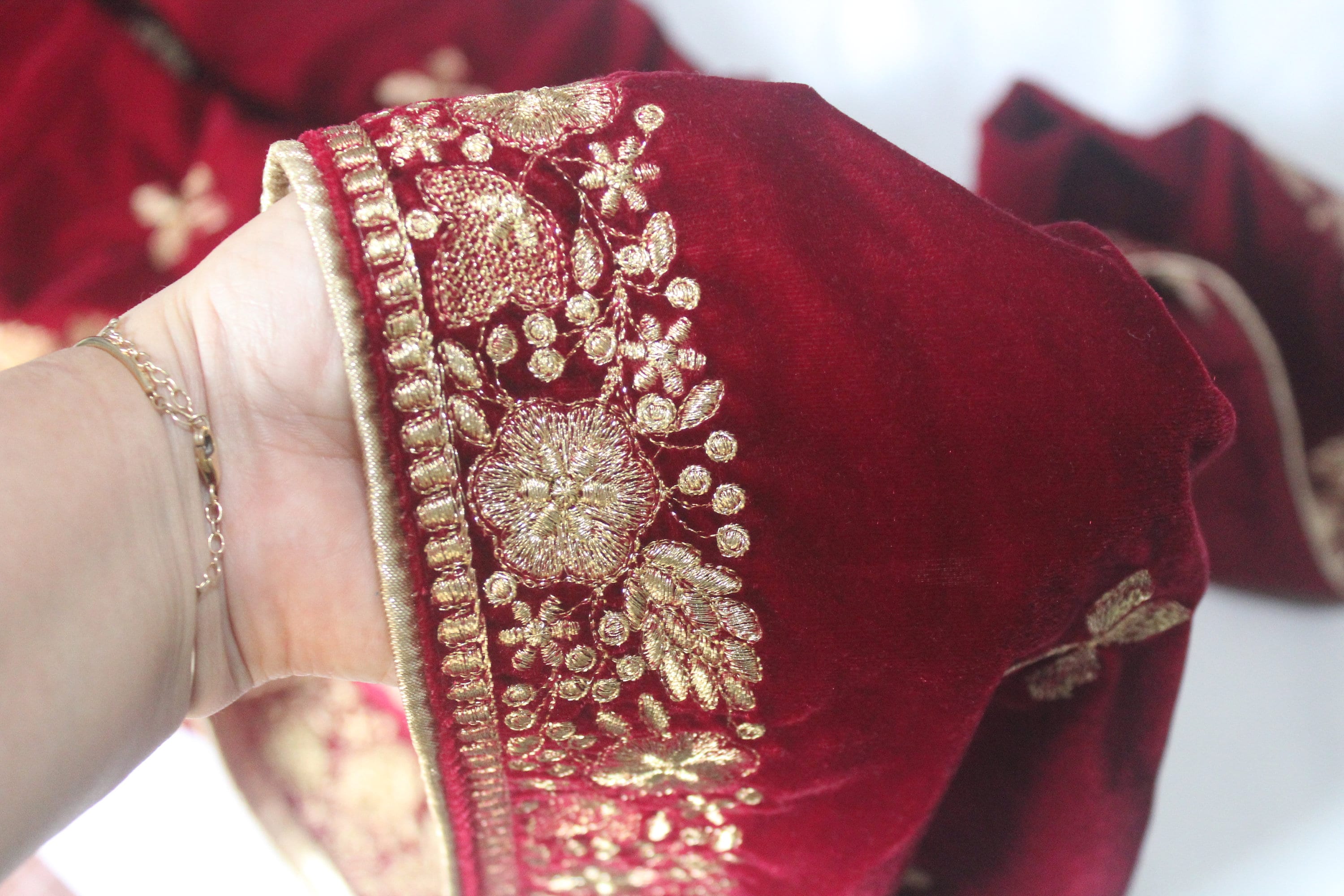 groom dupatta style