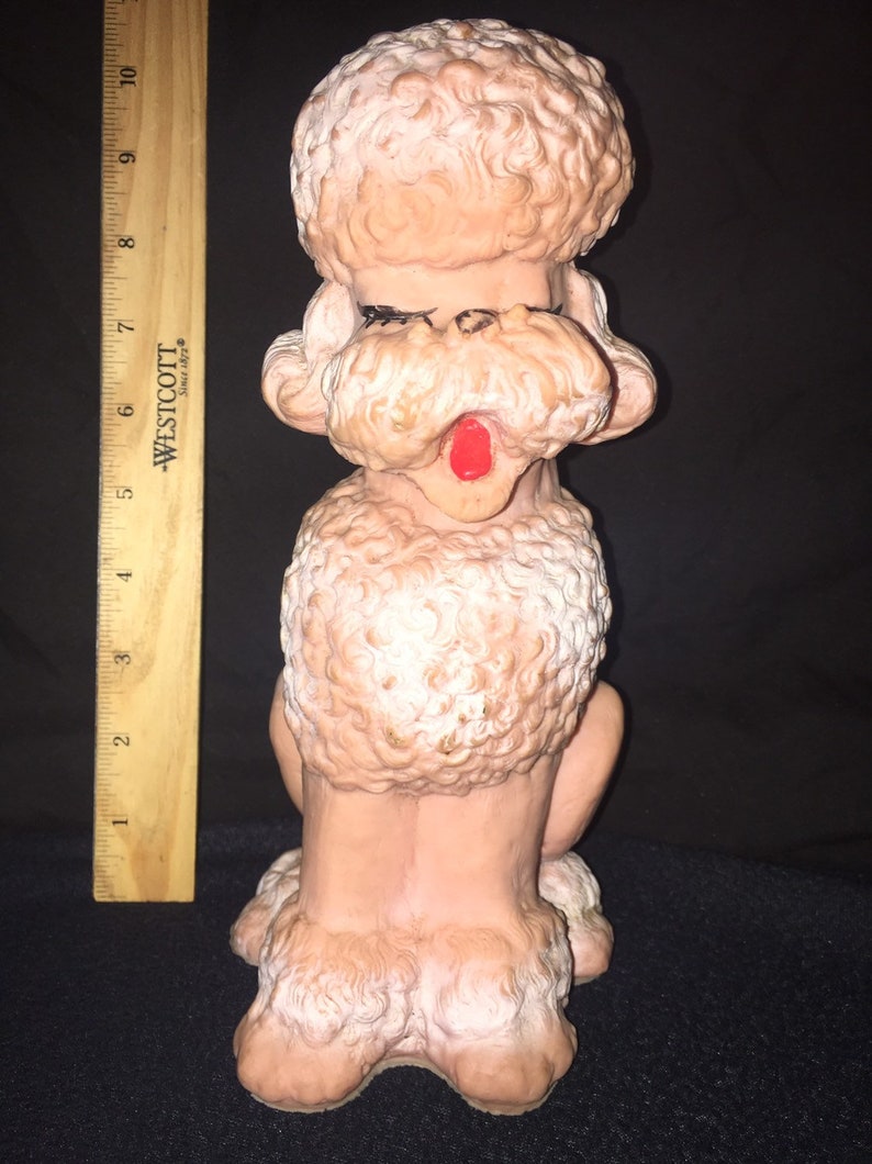 Animals Combex creations 1950s mid century Combex rubber Poodle Dog