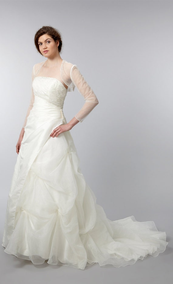 knee length dresses for ladies Strapless wedding dress by Plus Size Perfection Bridal Melbourne