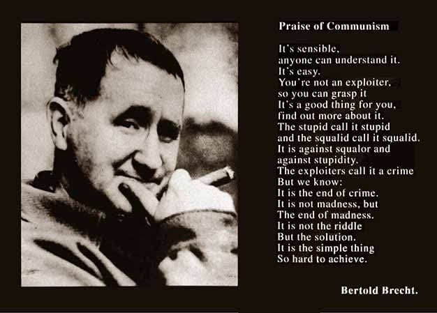 Éloge du communisme par Bertolt Brecht - Etsy France