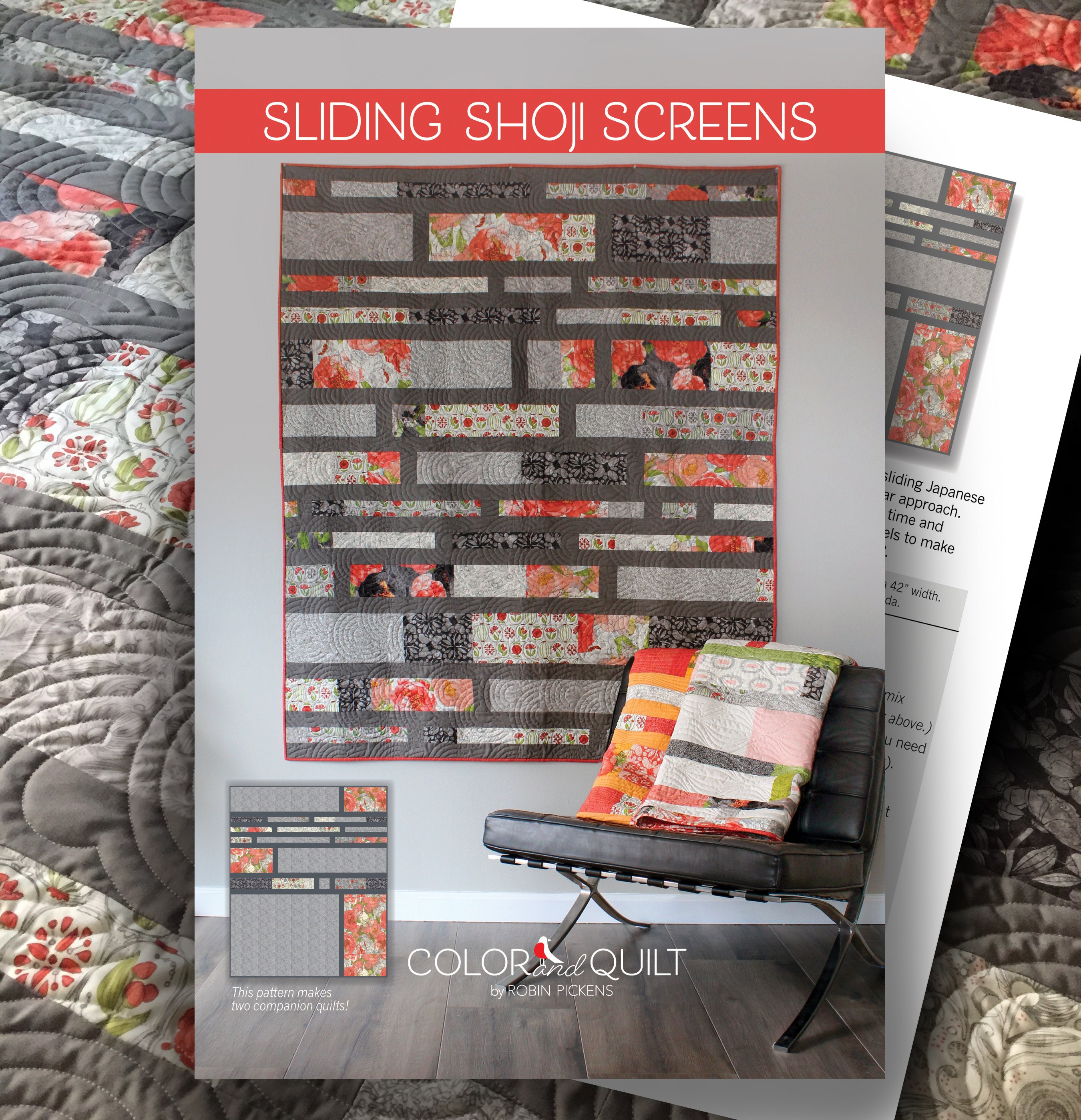 Quilt Pattern PDF download of Sliding Shoji | Etsy