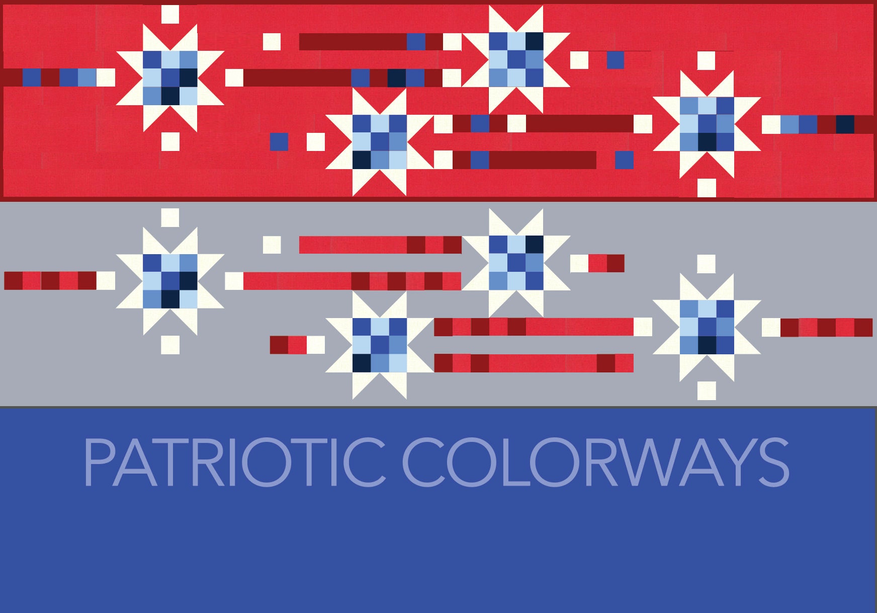 Showering Stars Table Runner and Pillow Covers Quilt Pattern - Etsy