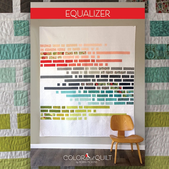 Quilt Pattern Equalizer digital Downloadable Pdf by Robin | Etsy