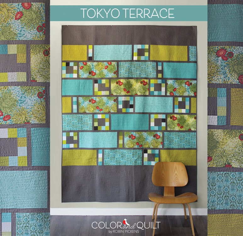 Quilt Pattern Printed Booklets Of TOKYO TERRACE Quilt By Etsy
