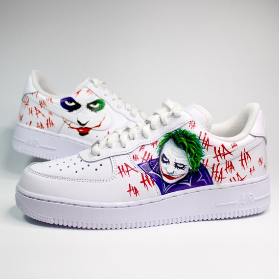 Hand Painted Joker Custom Air Force 1 