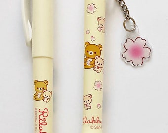 Rilakkuma 'sakura' cute kawaii kitsch 0.5mm pens mechanical pencils leads