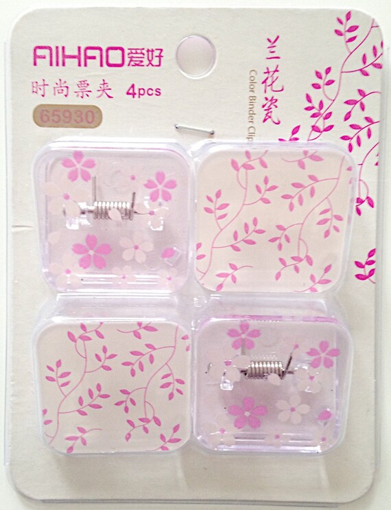 large plastic paper clips