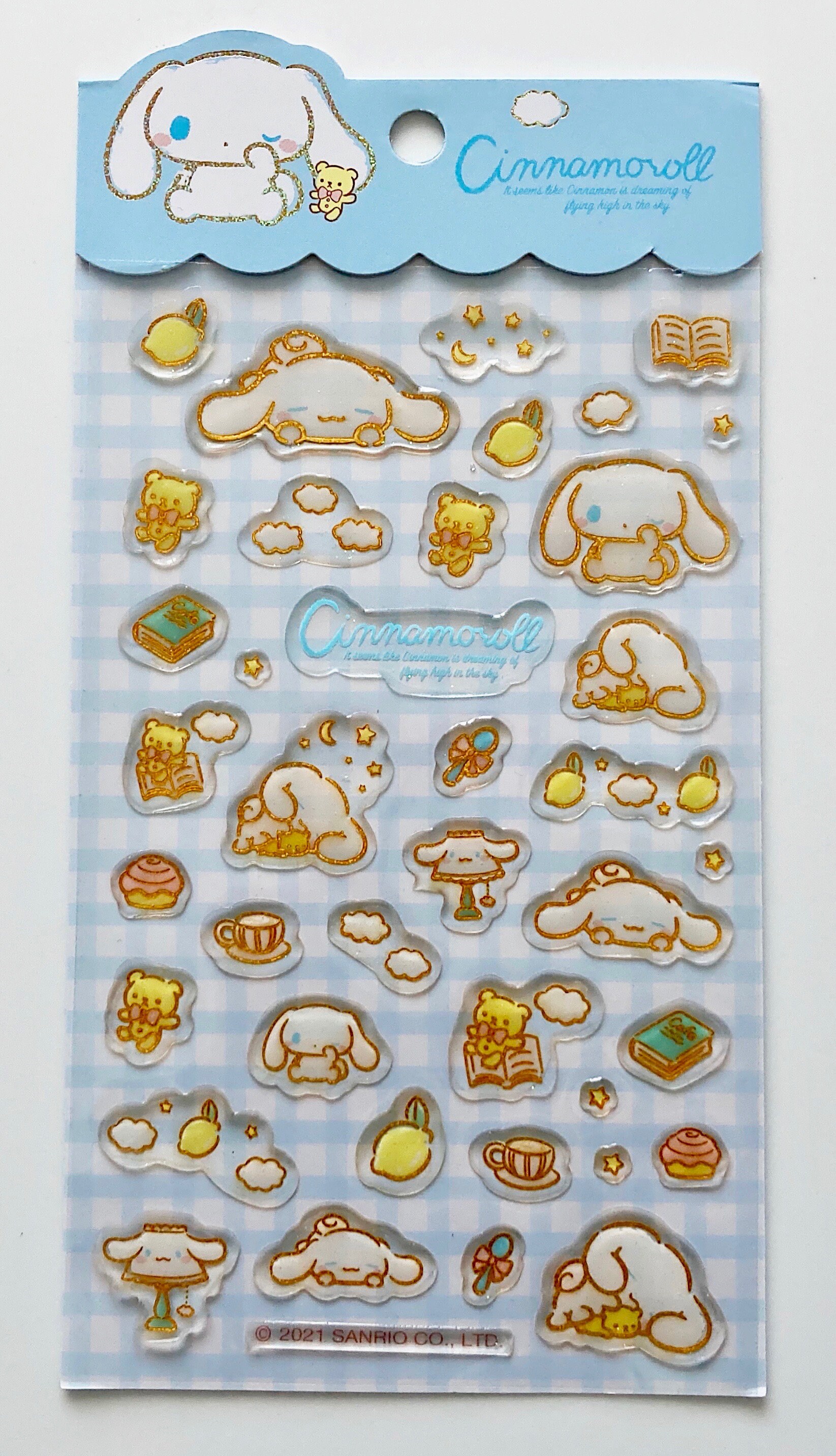 Sanrio Sticker Sheet - Cinnamoroll 4964694406967