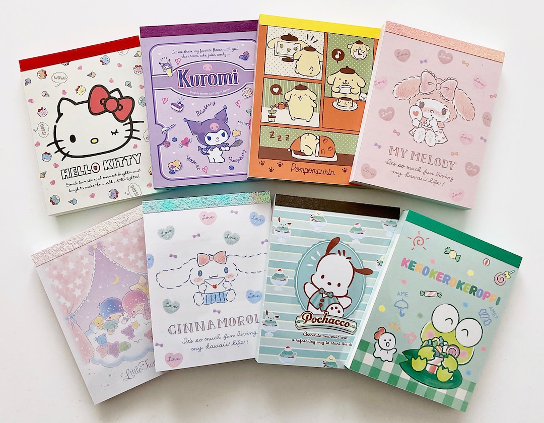 Sanrio Sweet Times My Melody Kuromi Pochacco Cinnamoroll Stickers