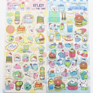 Chocopa Mamegoma Puffy Squishy Sticker Sheets (Choose 1) Stickers