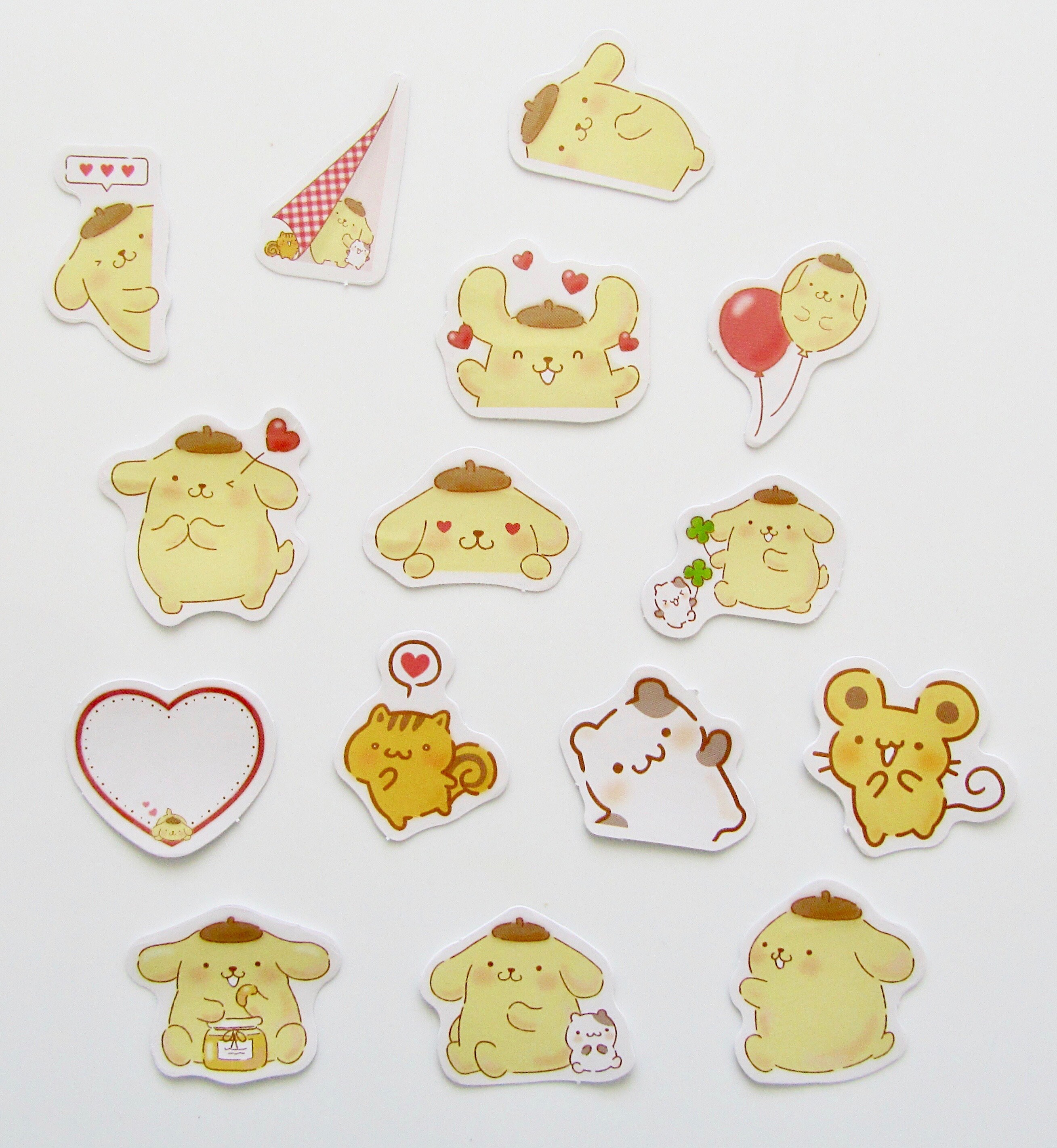 Pompompurin Pudding Dog Soft Drawn Cute Kawaii Kitsch Box of Etsy UK