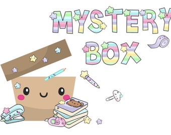 MYSTERY BOX!!!! Surprise kawaii goody boxes!