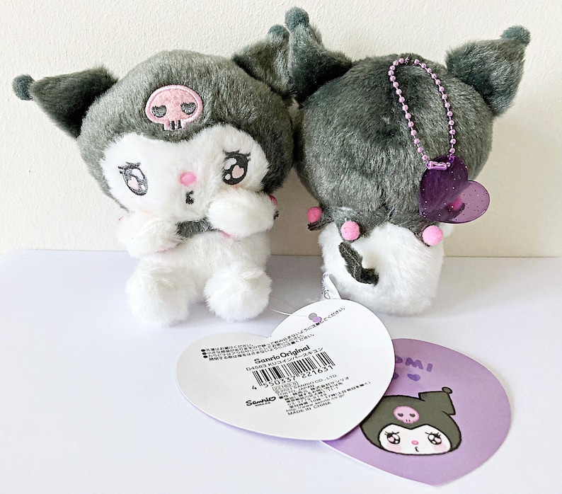 Cinnamoroll My Melody Kuromi love Hearts Plush With Glittery Heart cinnamoroll-my-melody-kuromi-love-hearts-plush-with-glittery-heart