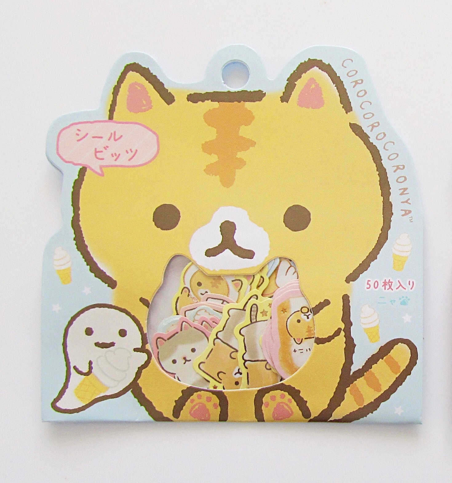 Corocoro Coronya Bakery Puffy Stickers - Kawaii Panda - Making Life Cuter