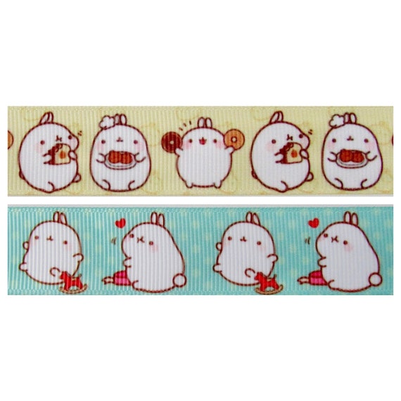 Molang podgy potato rabbit cute kawaii kitsch washi sticky masking deco tape