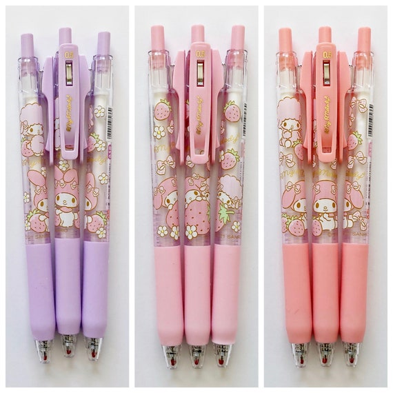My Melody and My Sweet Piano Cute Kawaii Kitsch 0.5mm Black