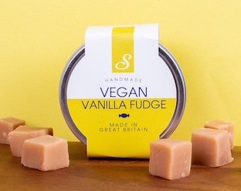 Handmade Vegan Vanilla Fudge Bites (Dairy-Free)