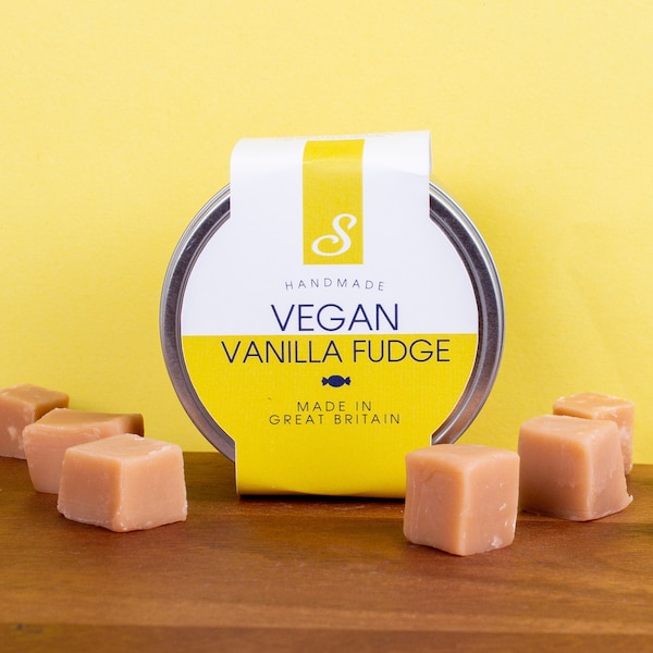 Handmade Vegan Vanilla Fudge Bites (Dairy-Free)