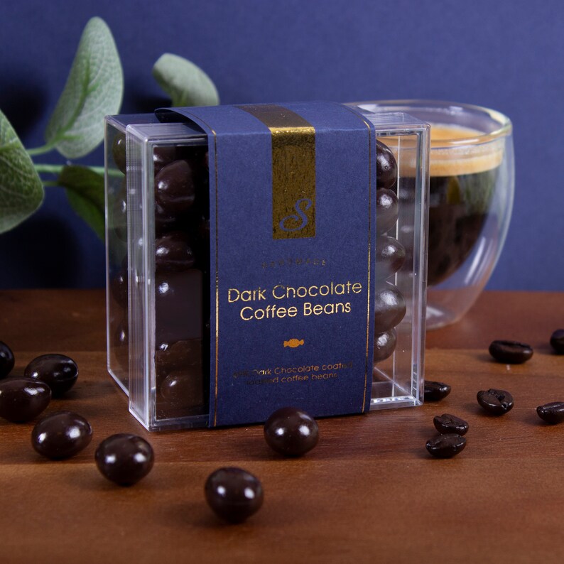 Luxury Handmade Dark Chocolate Coated Coffee Beans. Vegan Etsy
