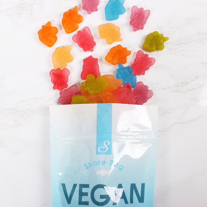 Vegan Fantasyland Gummy Unicorns & Fairies 300g Party/Share Etsy